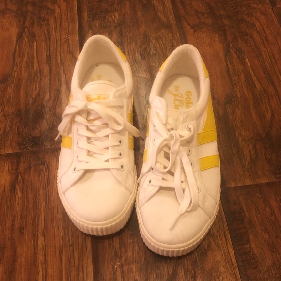 gola yellow eclipse sneakers